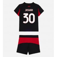 AC Milan Ardon Jashari #30 Domáci Detský futbalový dres 2025-26 Krátky Rukáv (+ trenírky)